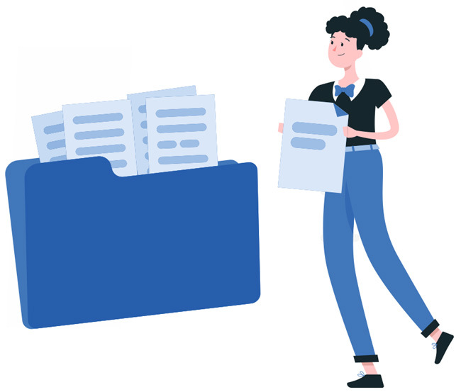 Checklist: How to put together a document folder